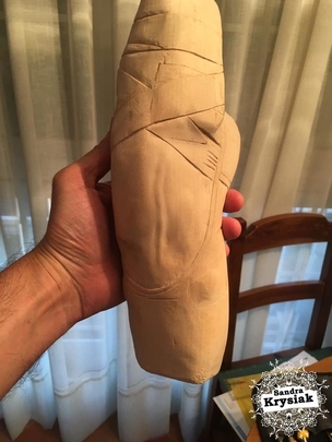 Pablo Guerreiro. Talla en tilo. En proceso. 2019