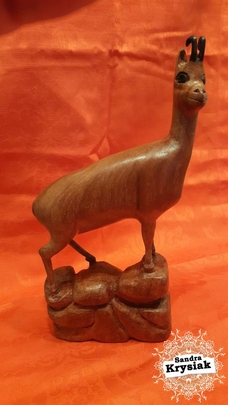 Talla en madera de alerce. Fernando Gonzalez.