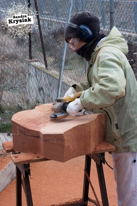 Trabajo de Talla en Madera : Sandra Krysiak