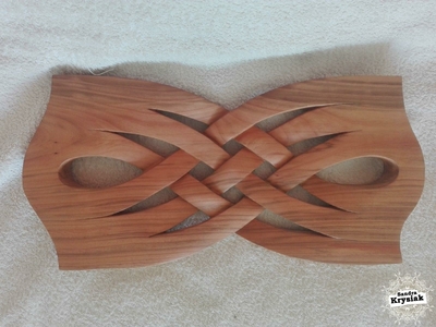 Ismael. Escultura en madera de cerezo. 2020